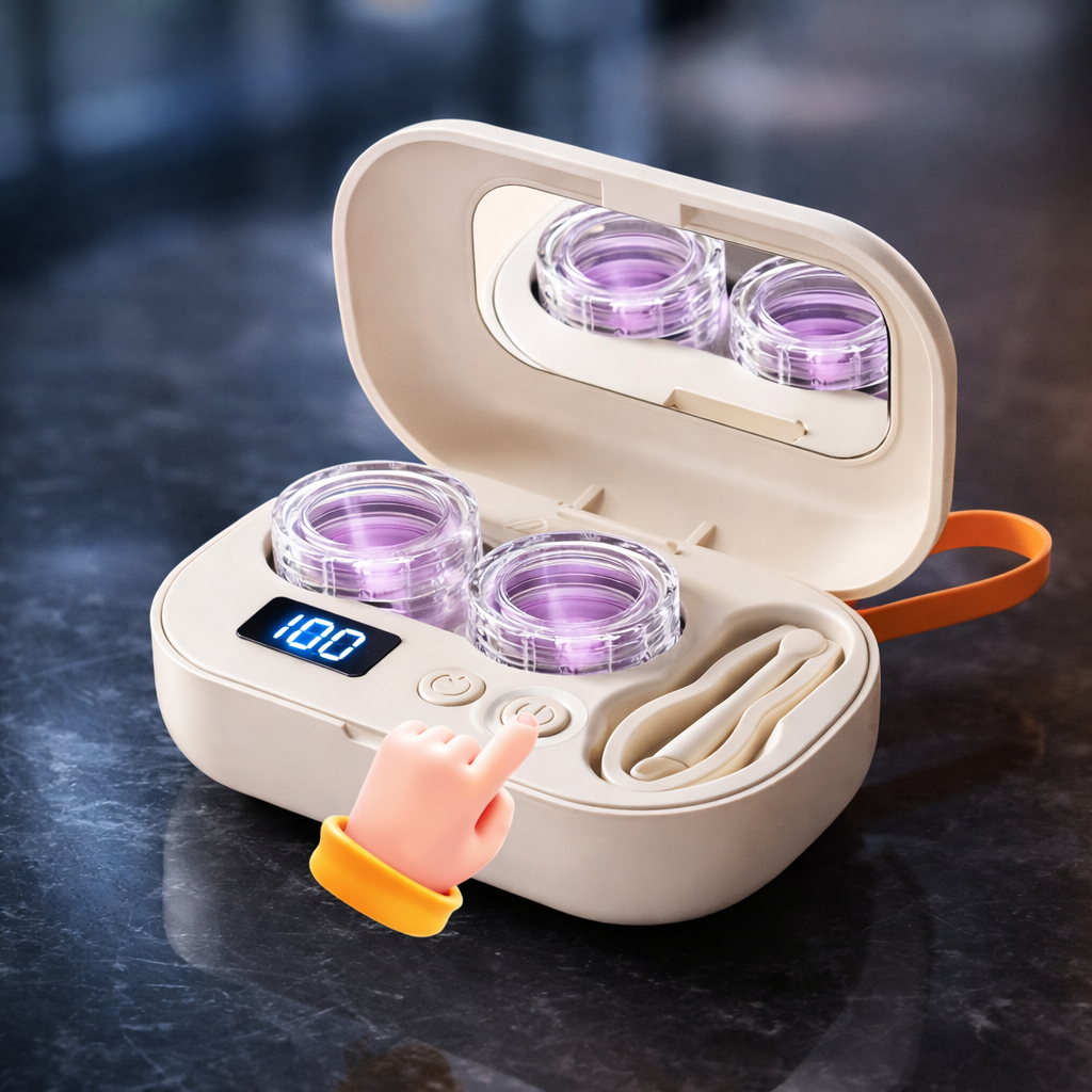 Alpha Vision Care Pro™ Ultrasonic Contact Lens Cleaner