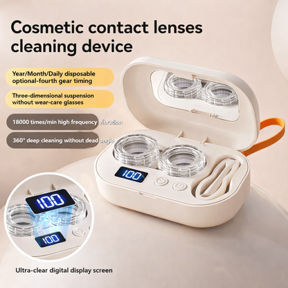 Alpha Vision Care Pro™ Ultrasonic Contact Lens Cleaner